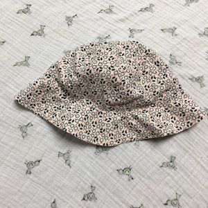 Petit Bateau Reversible Sun Hat, Size 12 Months